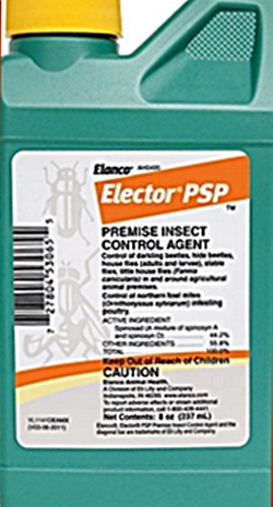 Elector PSP to eradicate the bird mite D. Gallinae