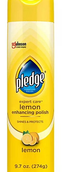 Lemon pledge to deter bird mites