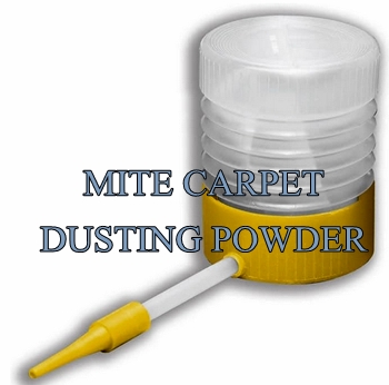 Bird mite carpet dusting powder